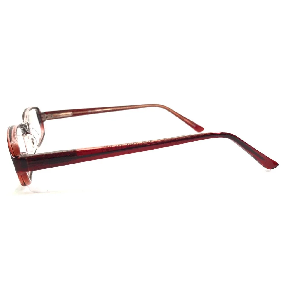 Lantis Optical Kids Small Eyeglasses Frames L8016 RED Clear Burgundy 45-16-127